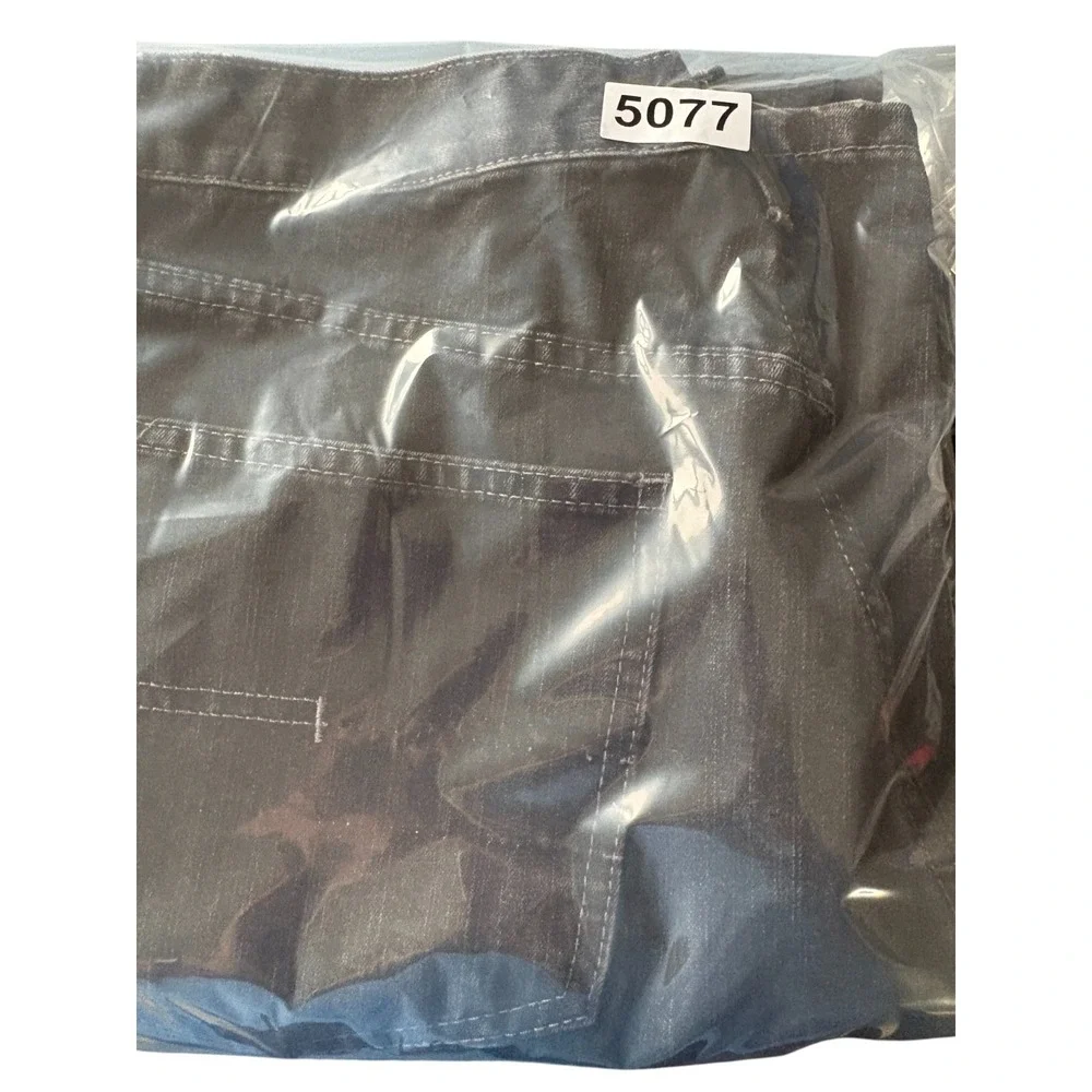 Calvin Klein Jeans Mens 34 Black‎ Denim Stretch Dark Wash Straight Leg Outdoor